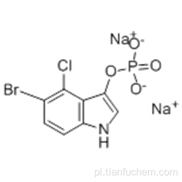 5-BROMO-4-CHLORO-3-INDOLILOWA FOSFORANOWA SOLA DISODOWA CAS 102185-33-1